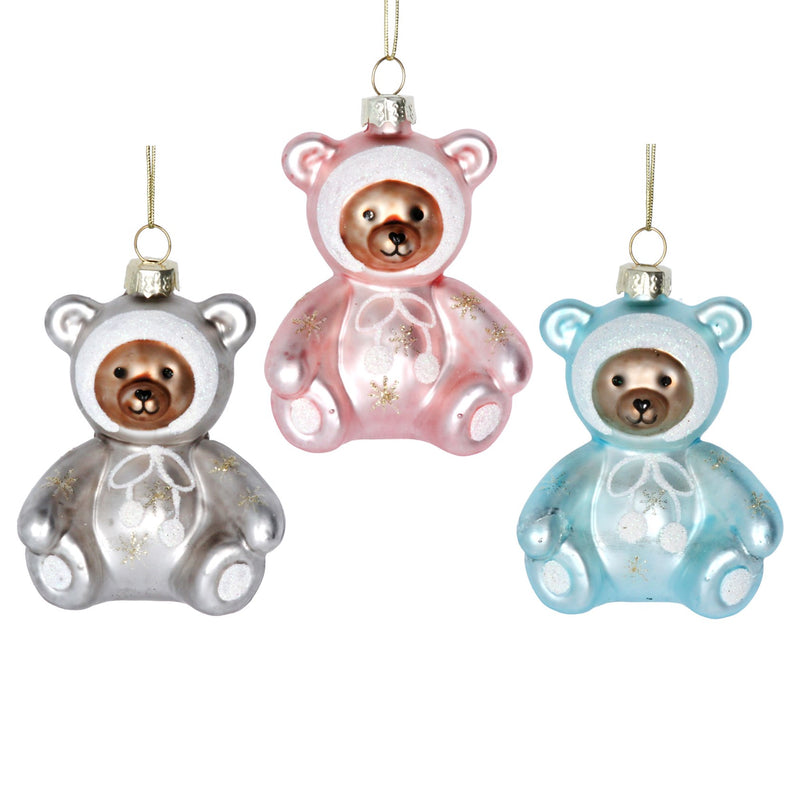 Baby`s 1st Christmas Teddy Bear Bauble