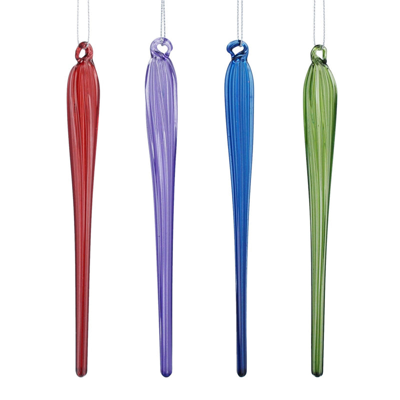Coloured Glass Icicle