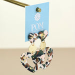 MUSE STATEMENT HEART EARRINGS - MULTI/GOLD