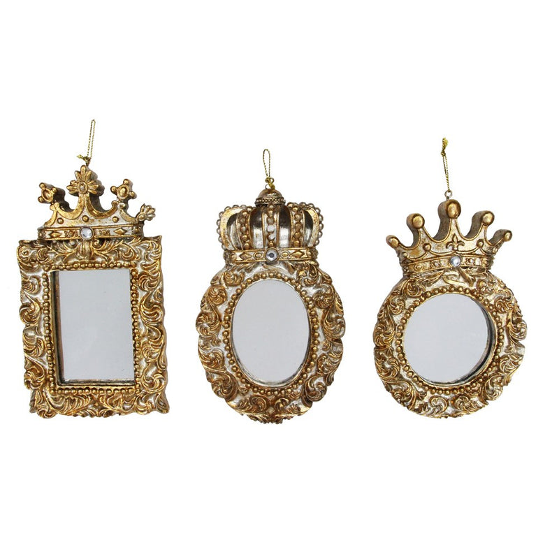 Gold Mirror Tree Decoration
