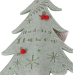 Coeden Ffelt Nadolig Llawen