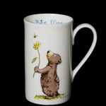 Tall Two Bad Mice Large Fine Bone China Mug