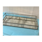 Glass Mirrored Tray