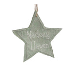 Addurniadau Ffelt Nadolig Cymru