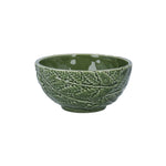 Green Ceramic Fern Bowls and Jugs