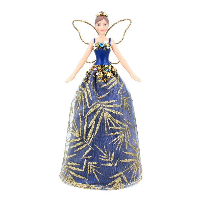 Blue and Gold Tree Top Fairy