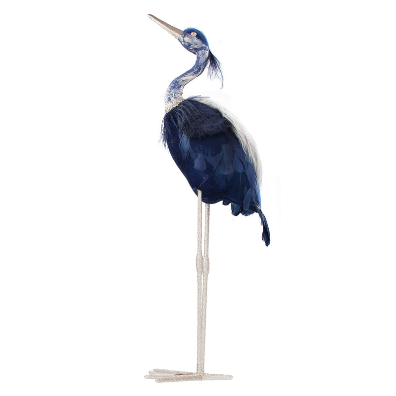 Navy and Cream Stork Decoration
