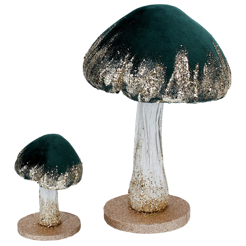Green Velvet Toadstools