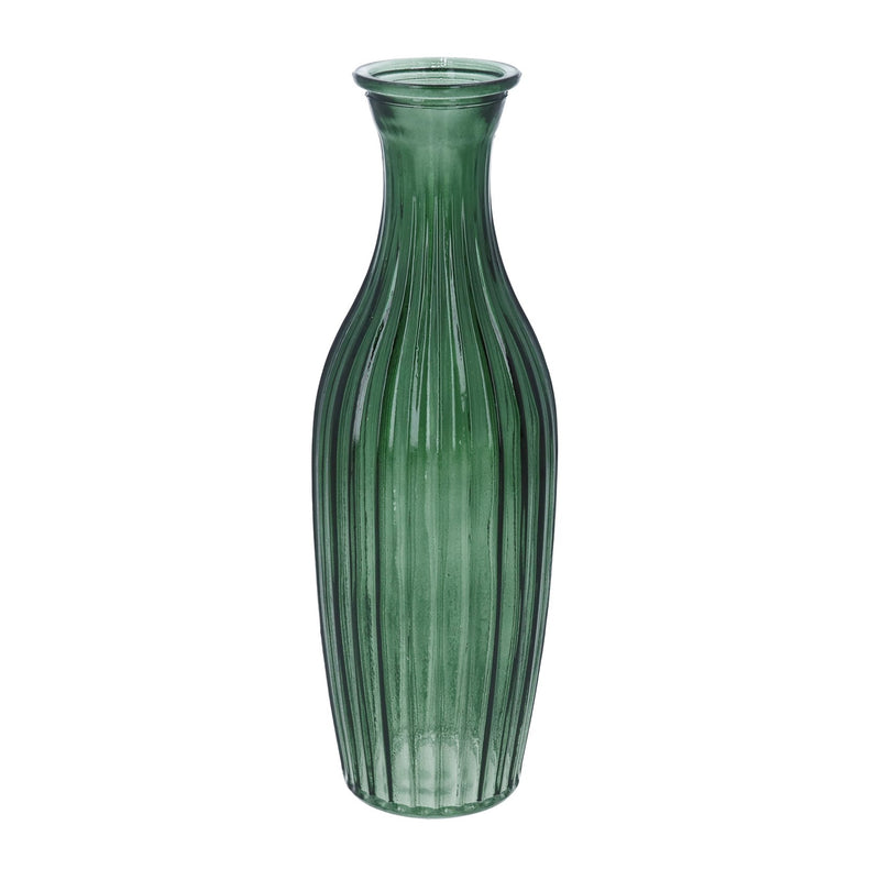 Green Crystal Vases