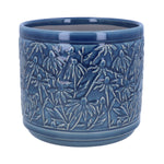 Navy Stoneware Pot Covers