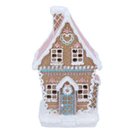 Pink and Blue Iced LED Gingerbread House