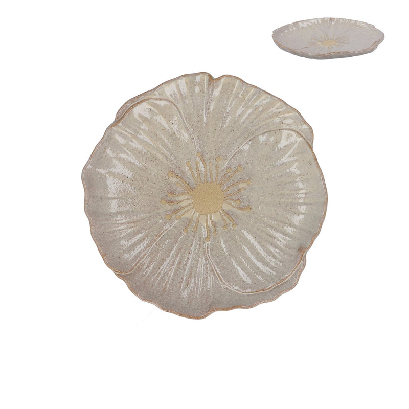 Taupe Porcelain Plate