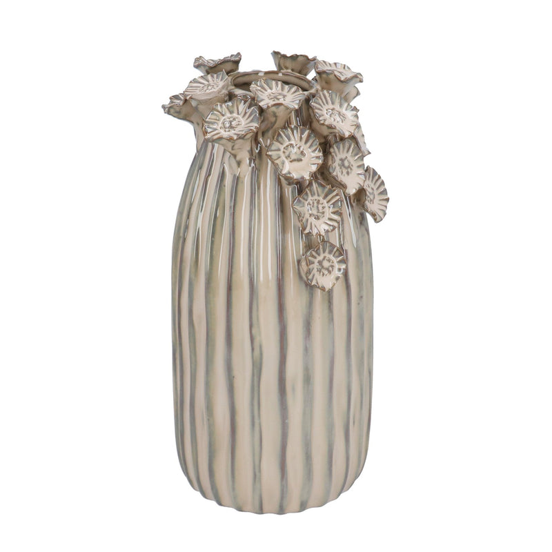 Taupe Porcelain Vase