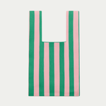 Candy Stripe Knitted Reusable Market Bag-Tote Bag-Giftable