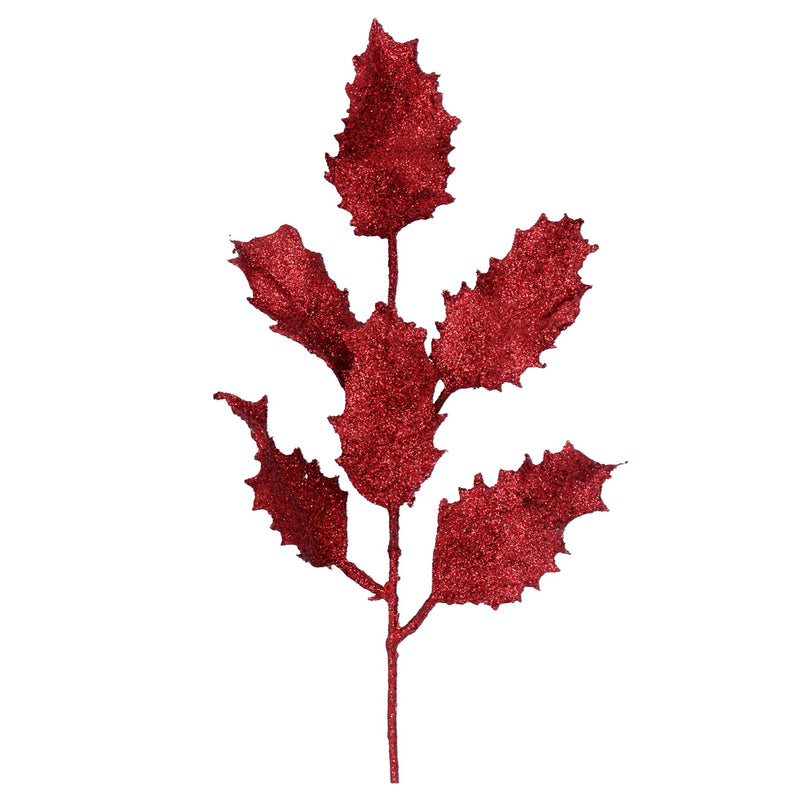 Red Holly Leaf Pick