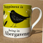 Happiness is Being in Abergavenny Mug