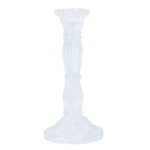 Clear Glass Candlestick