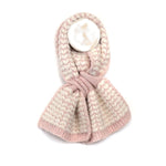 Heart Knit Pull Through Scarf