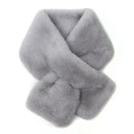 Faux Fur Pull Through Scarf
