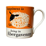 Happiness is Being in Abergavenny Mug