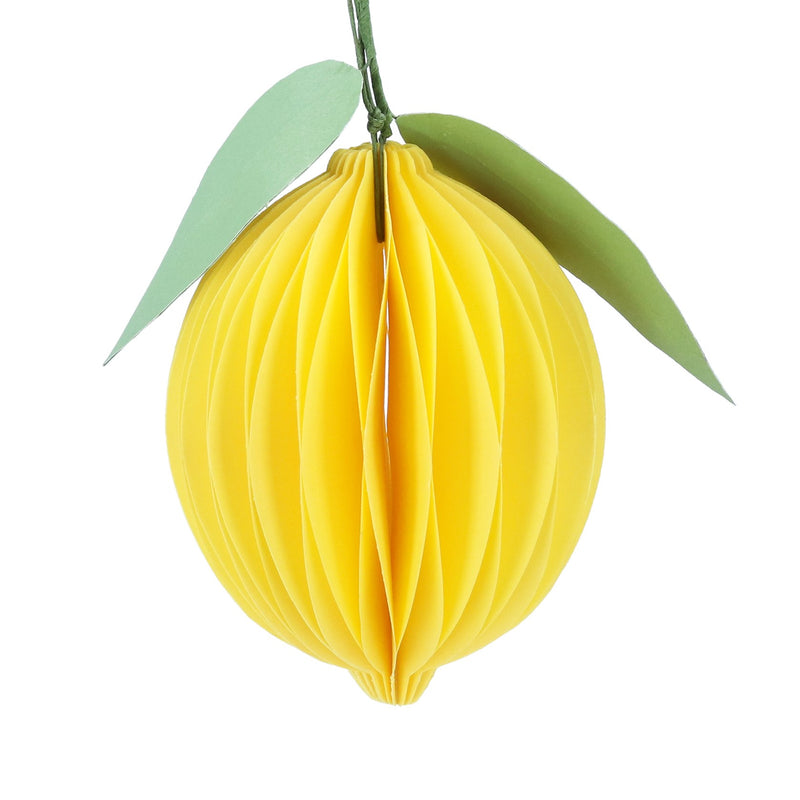 Paper Dec 17cm - Honeycomb Lemon