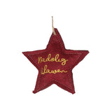 Addurniadau Ffelt Nadolig Cymru