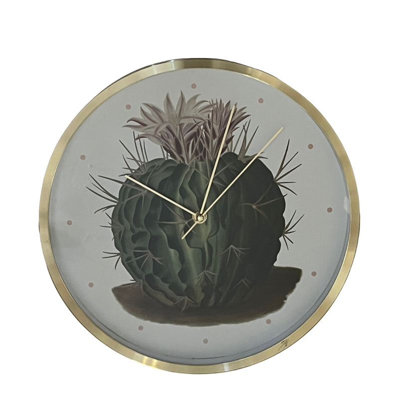 Cactus Wall Clock