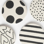 MONO MIXED PRINT SET OF 4 COASTERS