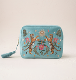 Elizabeth Scarlett Celestial Tigers Dusky Teal