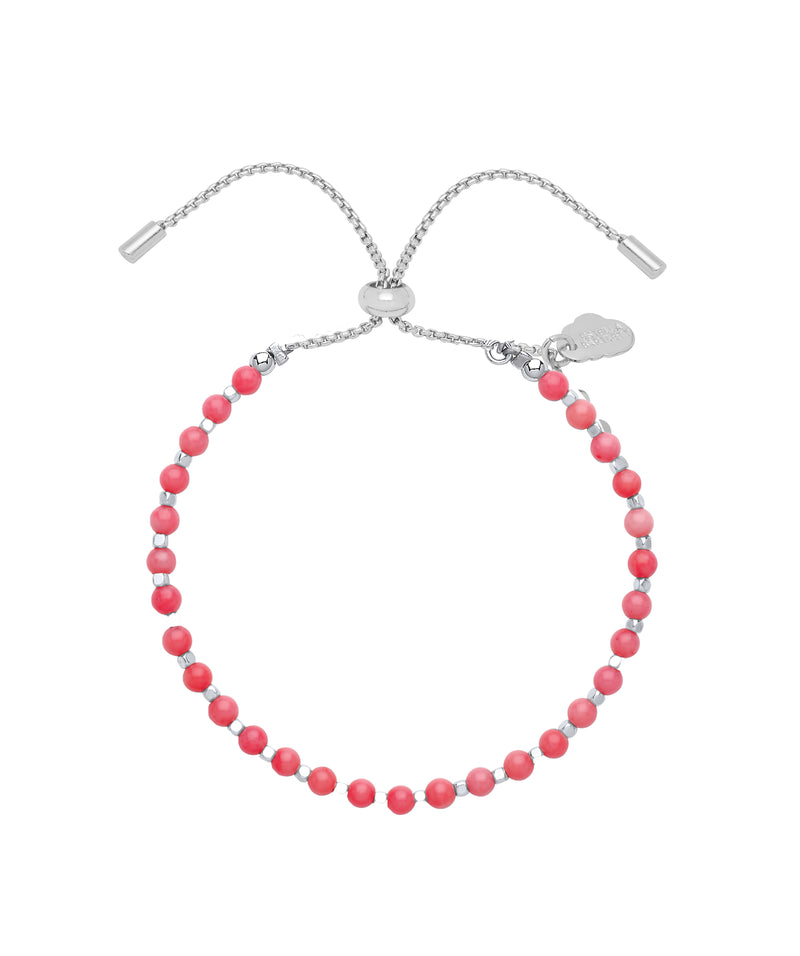 Amelia Coral Agate Bracelet