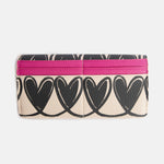 MONO LINKED HEARTS LONG ENVELOPE PURSE