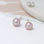 Freshwater pearl stud earrings