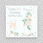 Diamond Wedding Anniversary Card