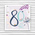 80th Birthday Card