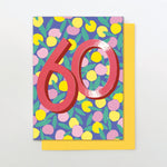 60th Birthday Card
