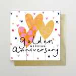 Golden Wedding Anniversary Card