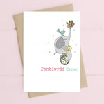 Dandelion Design Penblwydd Hapus Cards