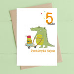 Dandelion Design Cardiau Oedran Penblwydd Hapus