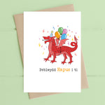 Dandelion Design Penblwydd Hapus Cards