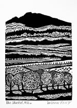 Lino Prints of Abergavenny and surrounding areas
