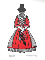 Lino Prints of Abergavenny and surrounding areas