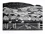 Lino Prints of Abergavenny and surrounding areas