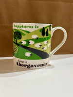 Happiness is Being in Abergavenny Mug