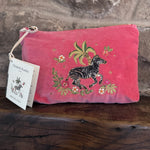 Elizabeth Scarlett Wild Zebra Palm Blush