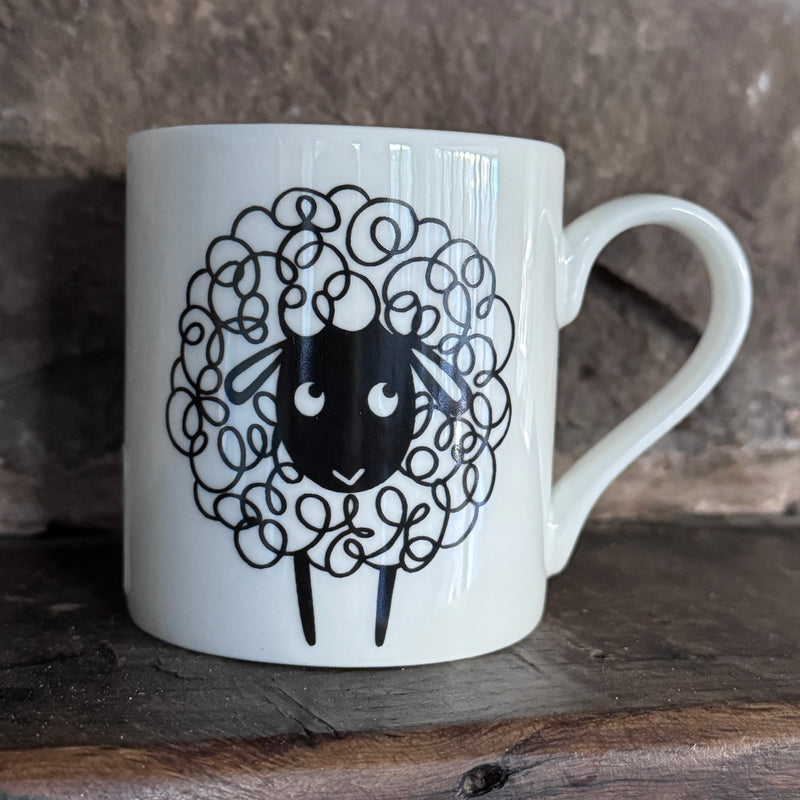 Fun Welsh Sheep Mugs