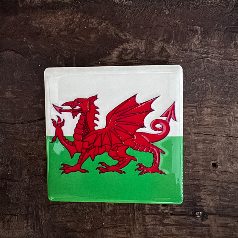 Welsh Ceramic Dragon Magnet