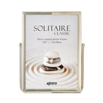 Solitaire Silver Plated Photograph Frame