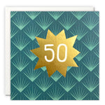50th Birthday Card