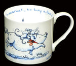 Two Bad Mice Nursery Ryhme Fine Bone China Mug