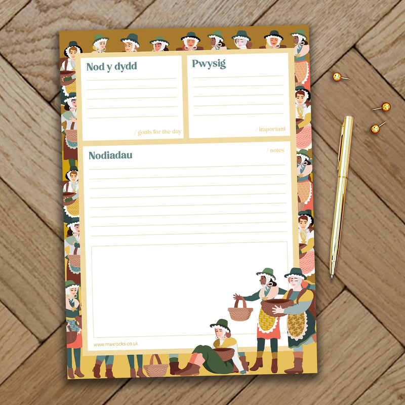 Llyfrau Nodiadau - Notepads